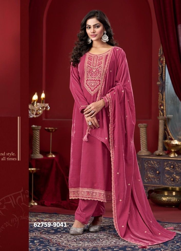 CLASSY - Catalog # 62759 (Set of 4 Semi-Stitched / Un-Stitched Suits) by Four Dots CLASSY - Catalog # 62759 (Set of 4 Semi-Stitched / Un-Stitched Suits) by Four Dots