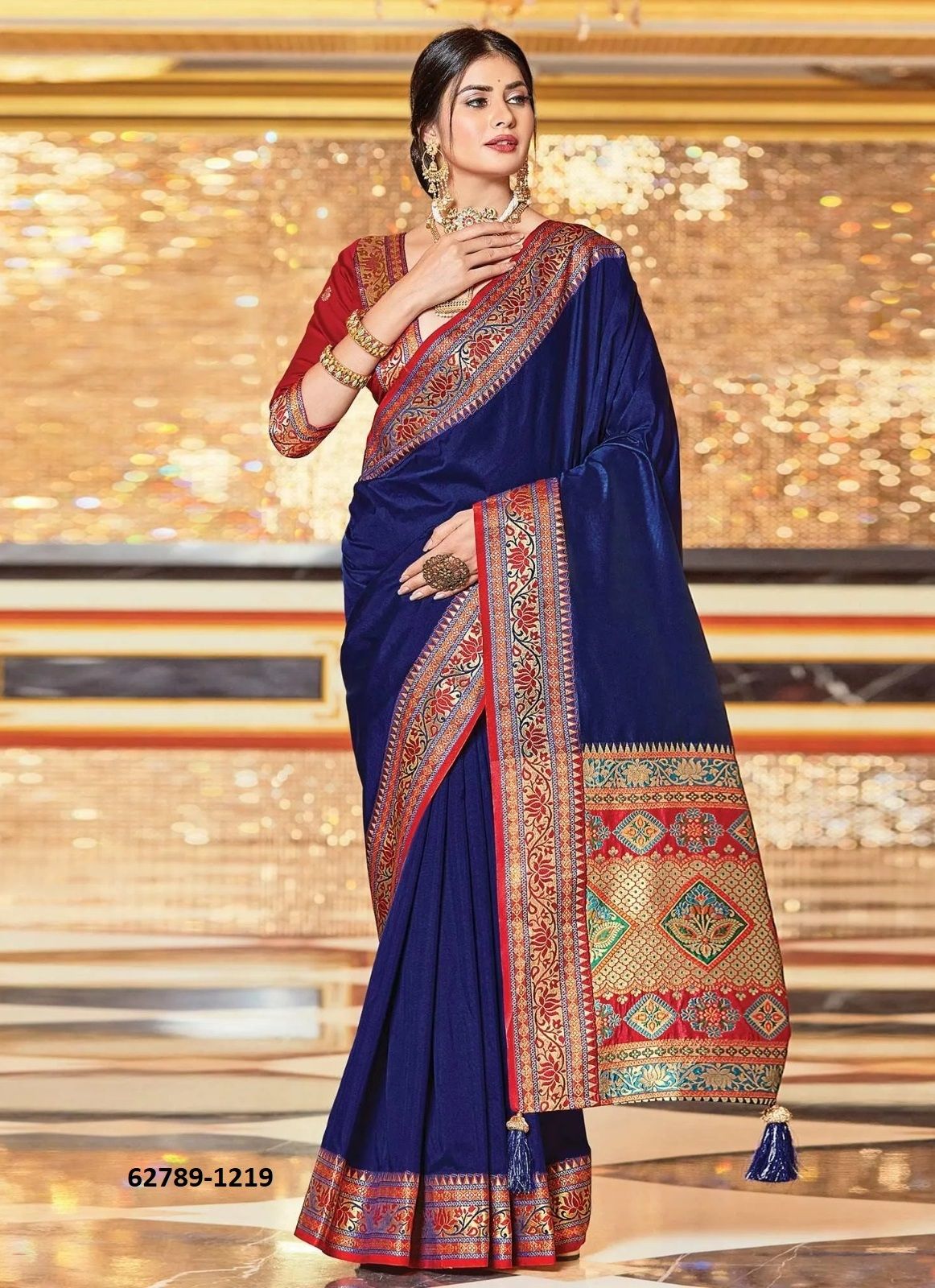 KAYAN SILK 2 - Catalog # 62789 (Set of 6 Sarees) by Damac Couture KAYAN SILK 2 - Catalog # 62789 (Set of 6 Sarees) by Damac Couture