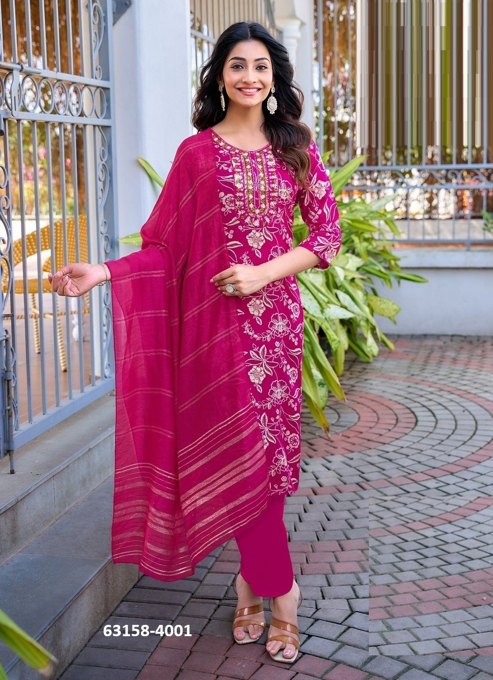 NIKHAAR 4 - Catalog # 63158 (Set of 8 Readymade Salwar Suits) by Passion Tree NIKHAAR 4 - Catalog # 63158 (Set of 8 Readymade Salwar Suits) by Passion Tree