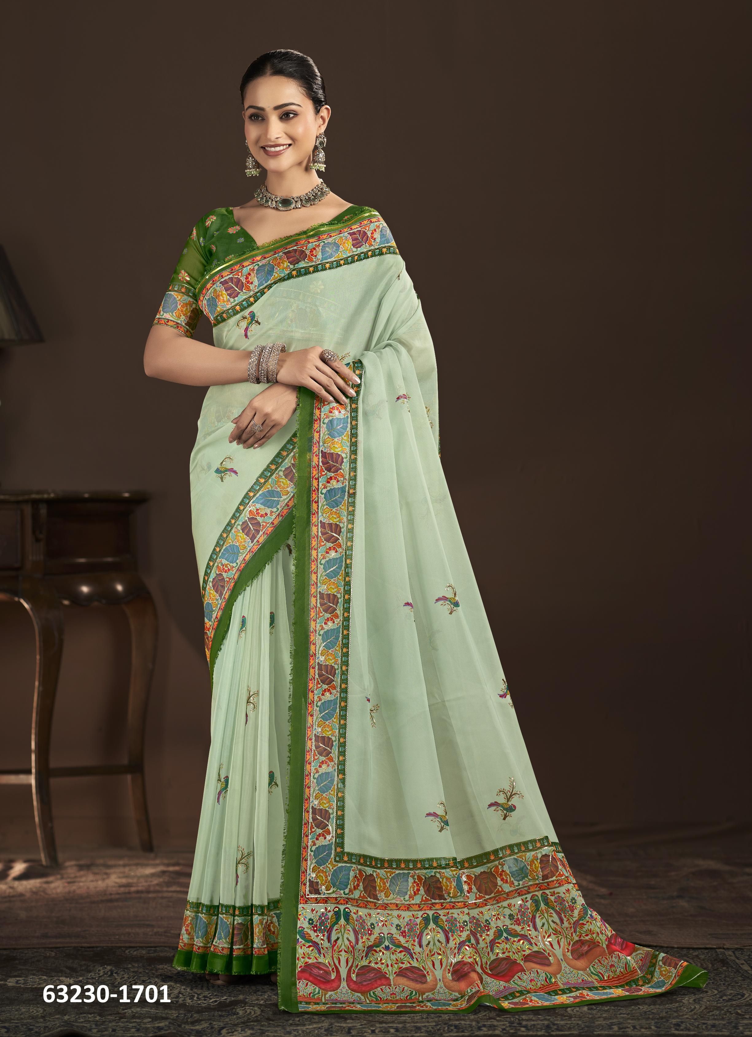 BLING - Catalog # 63230 (Set of 10 Sarees) by Semad Styles BLING - Catalog # 63230 (Set of 10 Sarees) by Semad Styles