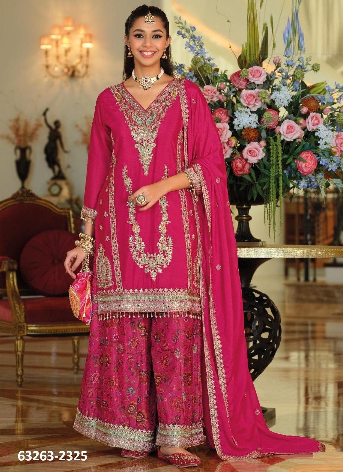 RANG 3 - Catalog # 63263 (Set of 3 Readymade Salwar Suits) by Eba Lifestyle RANG 3 - Catalog # 63263 (Set of 3 Readymade Salwar Suits) by Eba Lifestyle