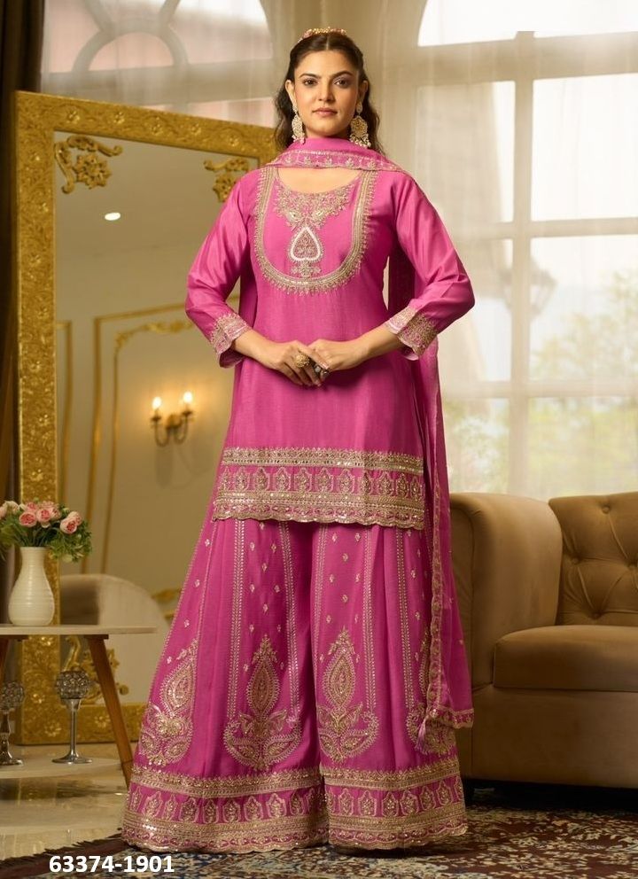 ANMOL - Catalog # 63374 (Set of 4 Readymade Salwar Suits) by Sanika Fashion ANMOL - Catalog # 63374 (Set of 4 Readymade Salwar Suits) by Sanika Fashion