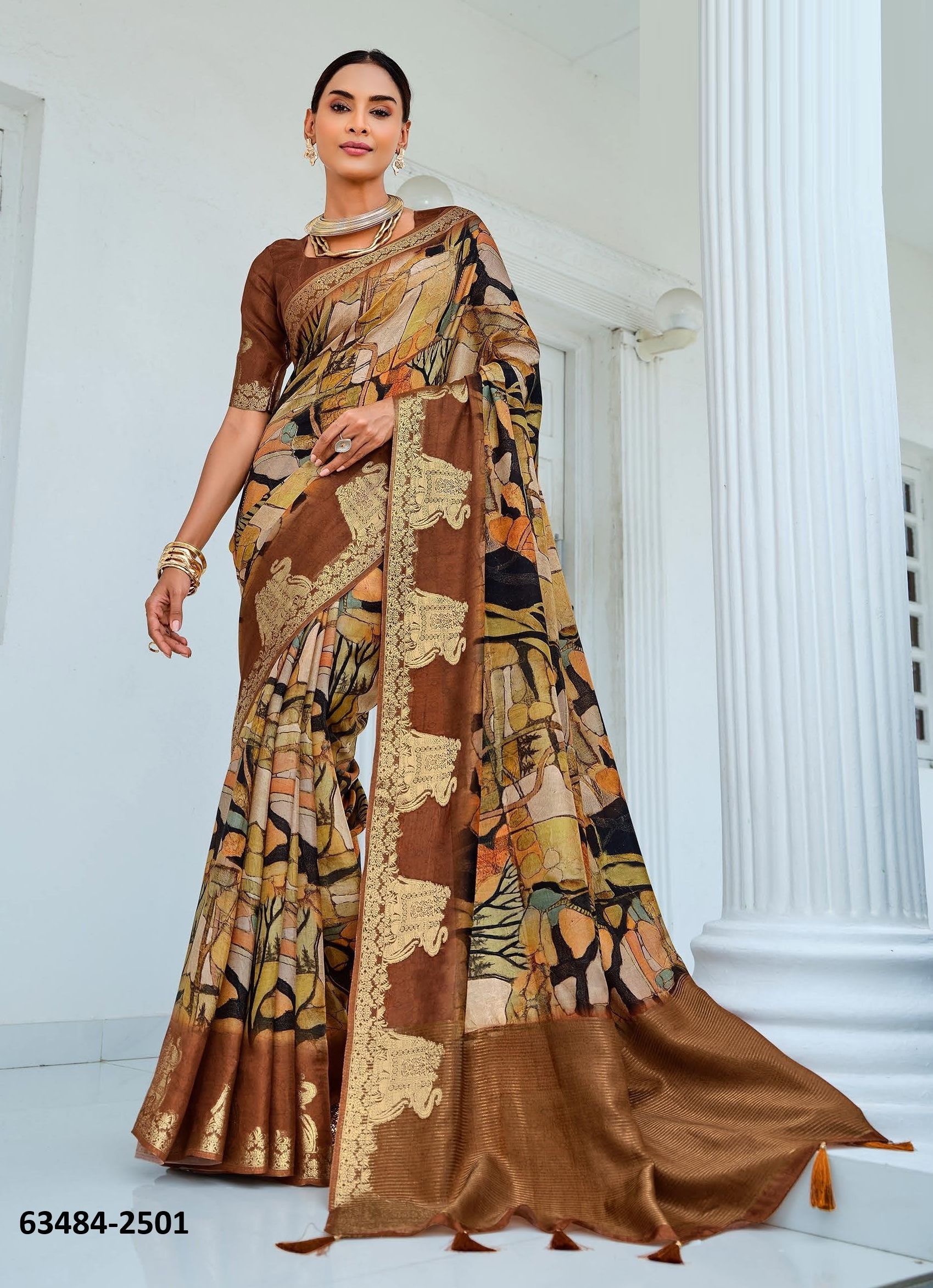 JALVIKA - Catalog # 63484 (Set of 9 Sarees) by Joh Rivaaj JALVIKA - Catalog # 63484 (Set of 9 Sarees) by Joh Rivaaj