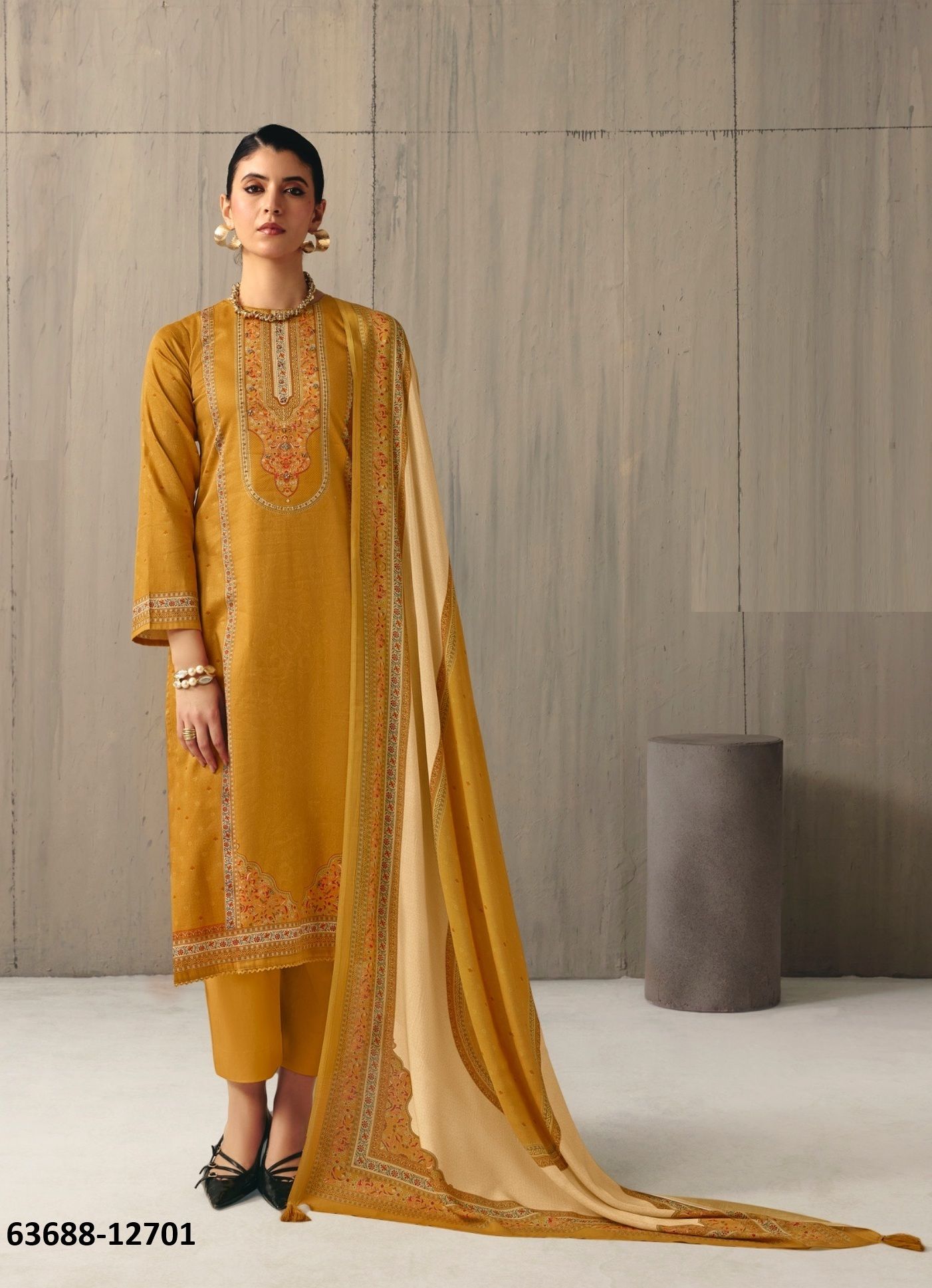 ZEYA - Catalog # 63688 (Set of 6 Semi-Stitched / Un-Stitched Suits) by Sadhana Fashion ZEYA - Catalog # 63688 (Set of 6 Semi-Stitched / Un-Stitched Suits) by Sadhana Fashion