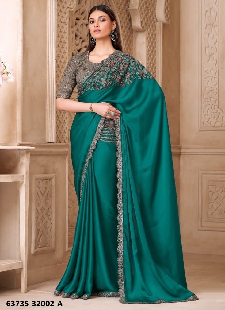 COLORS OF 32002 - Catalog # 63735 (Set of 6 Sarees) by The Fashion Hub COLORS OF 32002 - Catalog # 63735 (Set of 6 Sarees) by The Fashion Hub