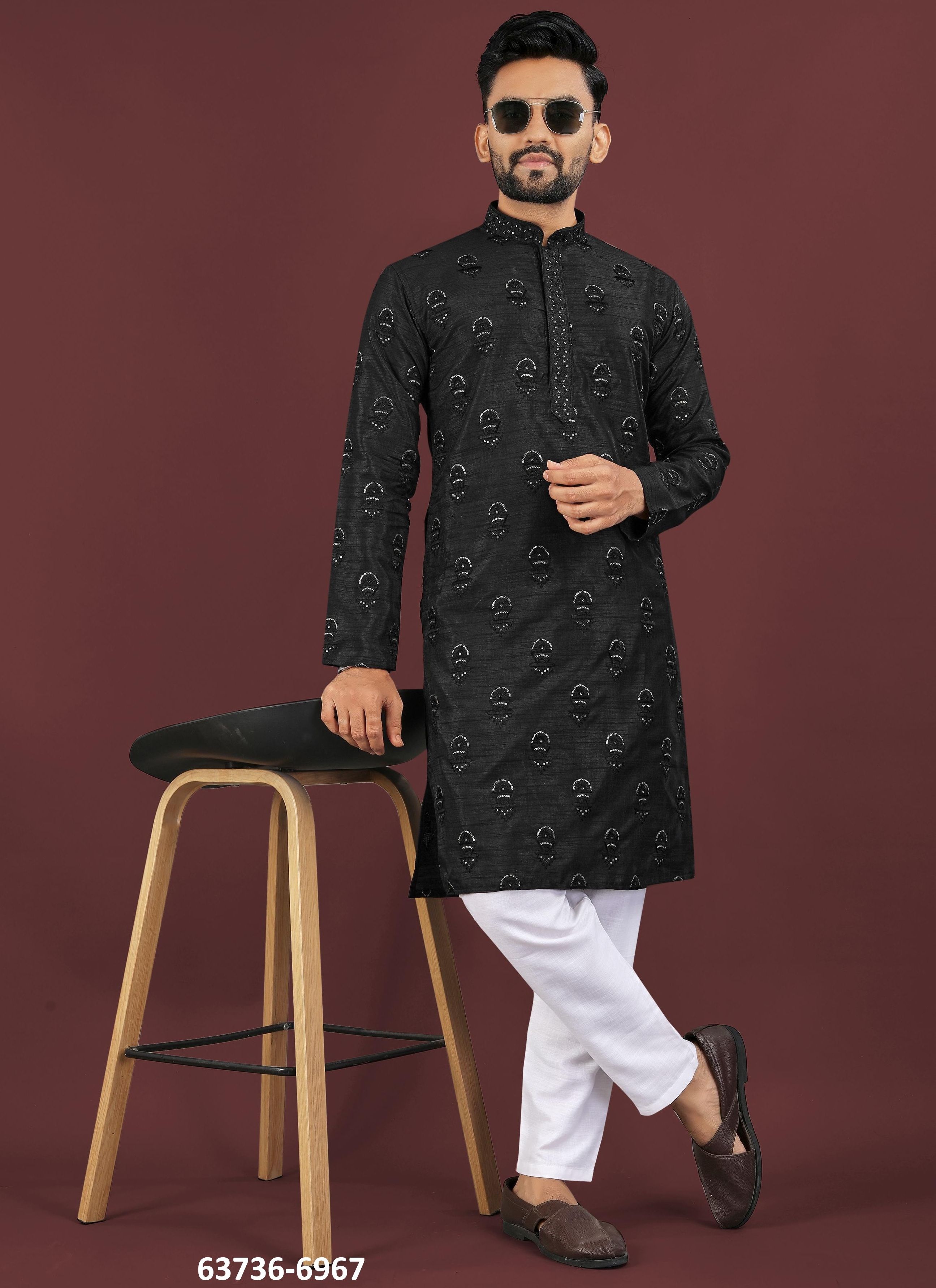 SANGRILA - Catalog # 63736 (Set of 4 Men's Ethnic Wear) by Tentmen Clothing SANGRILA - Catalog # 63736 (Set of 4 Men's Ethnic Wear) by Tentmen Clothing
