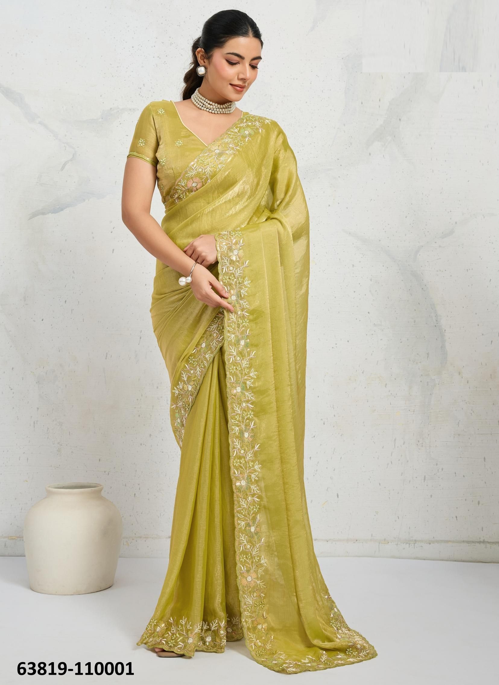 KAAYA VERVE - Catalog # 63819 (Set of 4 Sarees) by S-Ethnic Lifestyle KAAYA VERVE - Catalog # 63819 (Set of 4 Sarees) by S-Ethnic Lifestyle