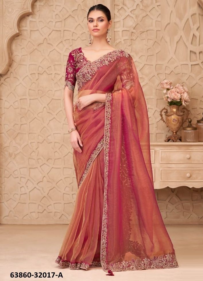 COLORS OF 32017 - Catalog # 63860 (Set of 6 Sarees) by The Fashion Hub COLORS OF 32017 - Catalog # 63860 (Set of 6 Sarees) by The Fashion Hub