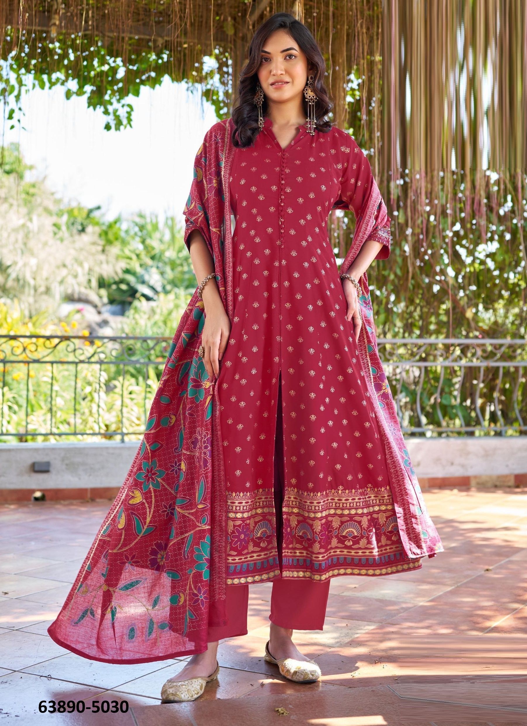 SAMANTHA - Catalog # 63890 (Set of 4 Readymade Salwar Suits) by Blue Hills SAMANTHA - Catalog # 63890 (Set of 4 Readymade Salwar Suits) by Blue Hills