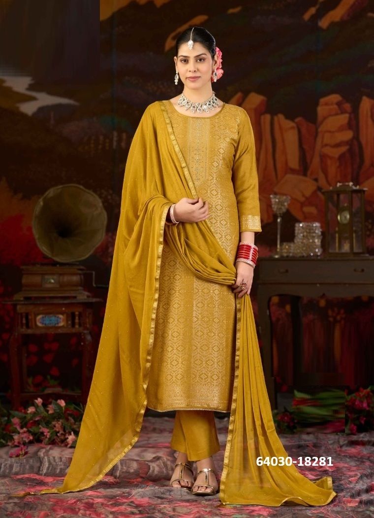 KOYAL 5 - Catalog # 64030 (Set of 6 Semi-Stitched / Un-Stitched Suits) by AAA by KalaRang KOYAL 5 - Catalog # 64030 (Set of 6 Semi-Stitched / Un-Stitched Suits) by AAA by KalaRang