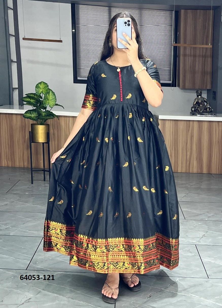 SERIES 6032 - Catalog # 64053 (Set of 6 Readymade Gowns) by Amdavadi Fashion SERIES 6032 - Catalog # 64053 (Set of 6 Readymade Gowns) by Amdavadi Fashion