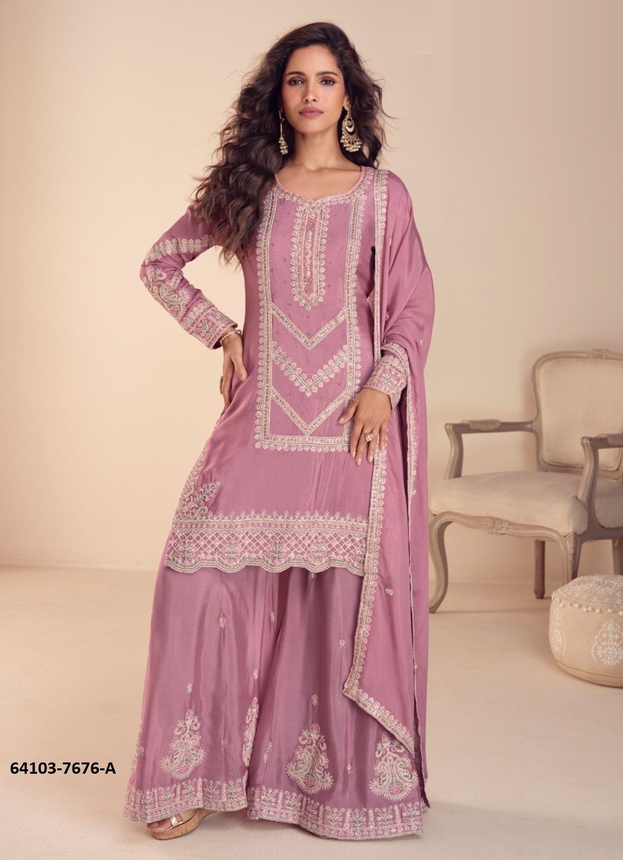 SAACHI - Catalog # 64103 (Set of 3 Readymade Salwar Suits) SAACHI - Catalog # 64103 (Set of 3 Readymade Salwar Suits)
