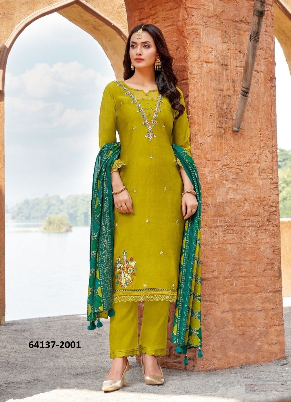 SAHIYAR - Catalog # 64137 (Set of 4 Readymade Salwar Suits) SAHIYAR - Catalog # 64137 (Set of 4 Readymade Salwar Suits)