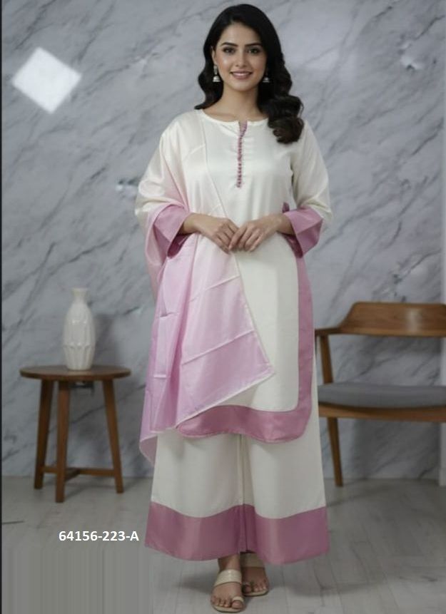 ZAHRA - Catalog # 64156 (Set of 3 Readymade Salwar Suits) ZAHRA - Catalog # 64156 (Set of 3 Readymade Salwar Suits)