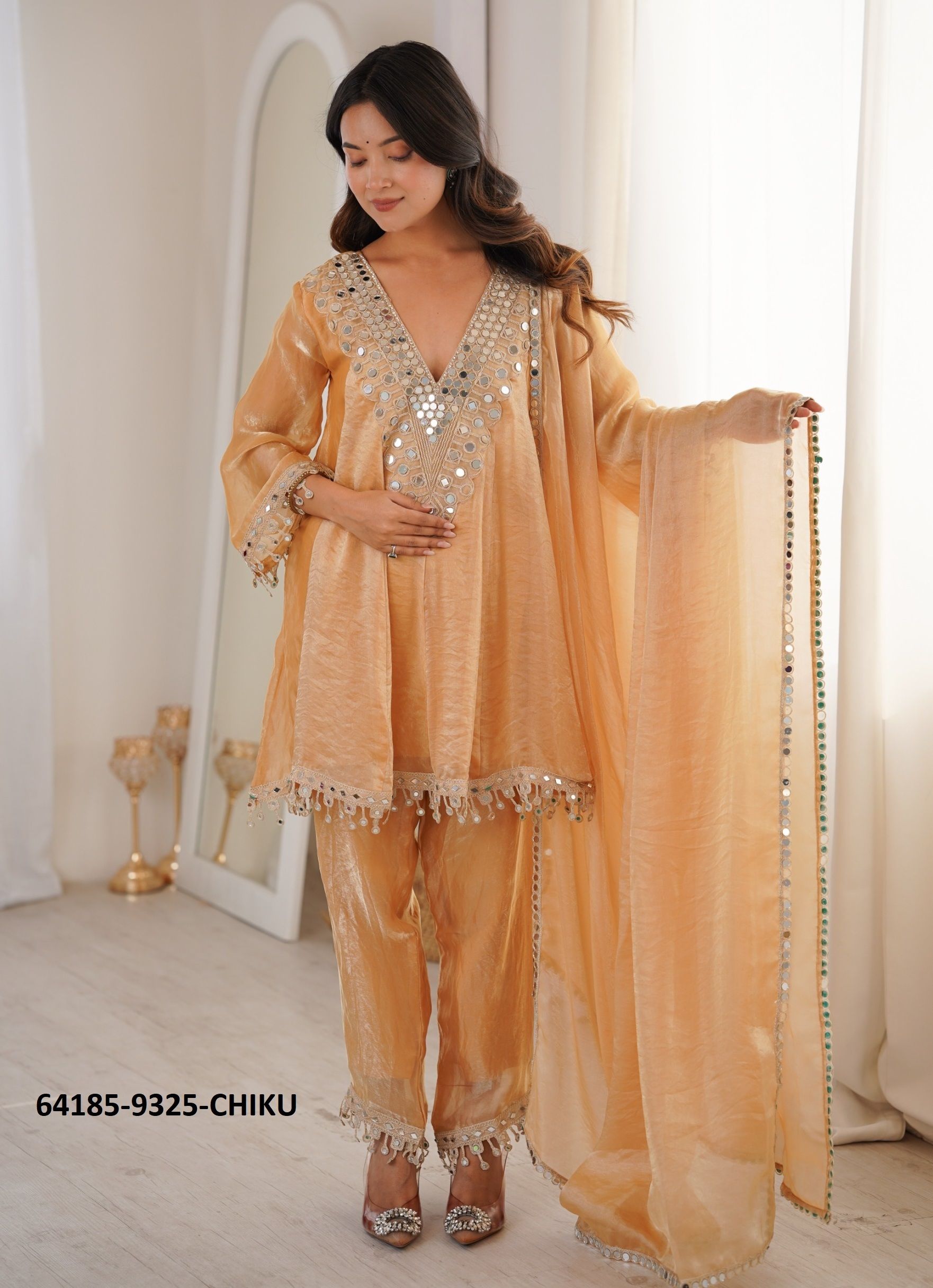 SERIES 9325 - Catalog # 64185 (Set of 2 Readymade Salwar Suits) SERIES 9325 - Catalog # 64185 (Set of 2 Readymade Salwar Suits)