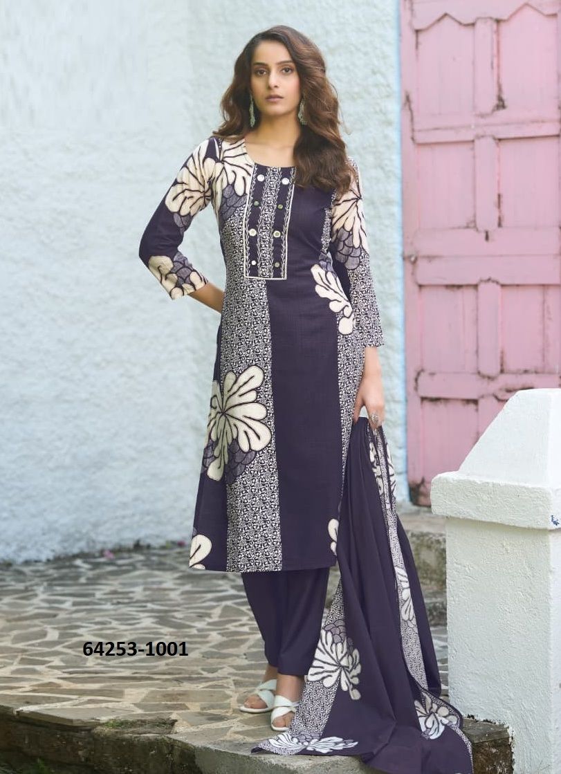 TANYA - Catalog # 64253 (Set of 6 Readymade Salwar Suits) TANYA - Catalog # 64253 (Set of 6 Readymade Salwar Suits)