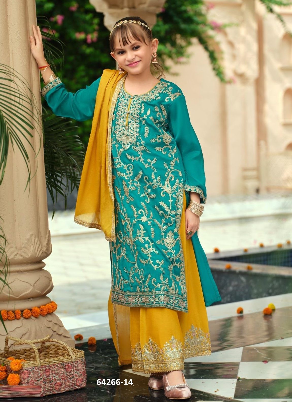 CRIMSON - Catalog # 64266 (Set of 3 Readymade Salwar Suits) CRIMSON - Catalog # 64266 (Set of 3 Readymade Salwar Suits)