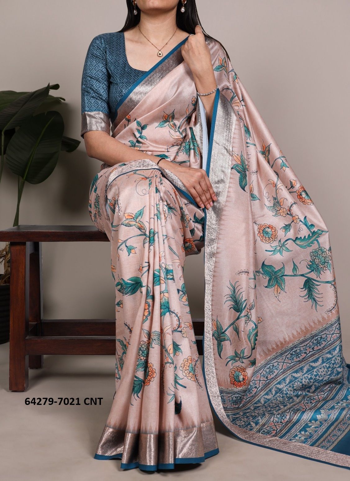 SERIES 7021 - Catalog # 64279 (Set of 4 Sarees) SERIES 7021 - Catalog # 64279 (Set of 4 Sarees)