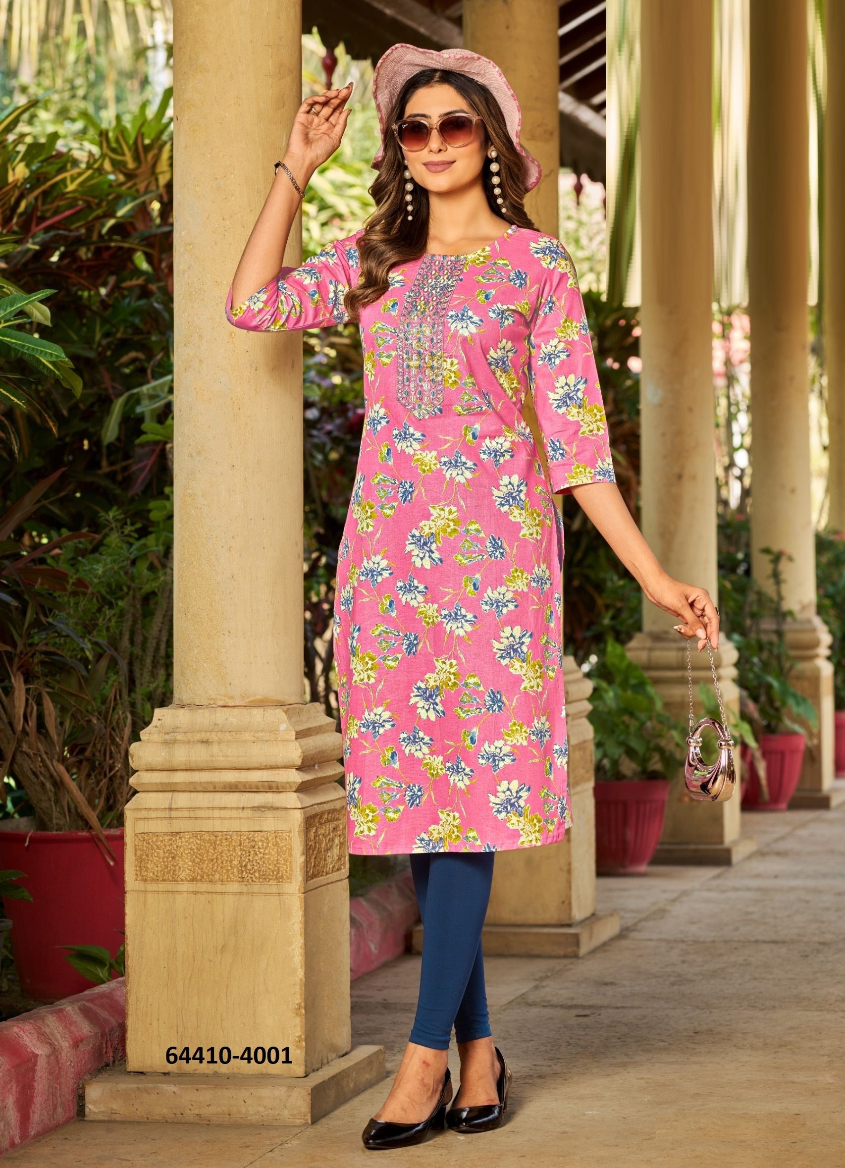 PAHEL 2 - Catalog # 64410 (Set of 10 Readymade Women's Kurtis / Tops) PAHEL 2 - Catalog # 64410 (Set of 10 Readymade Women's Kurtis / Tops)