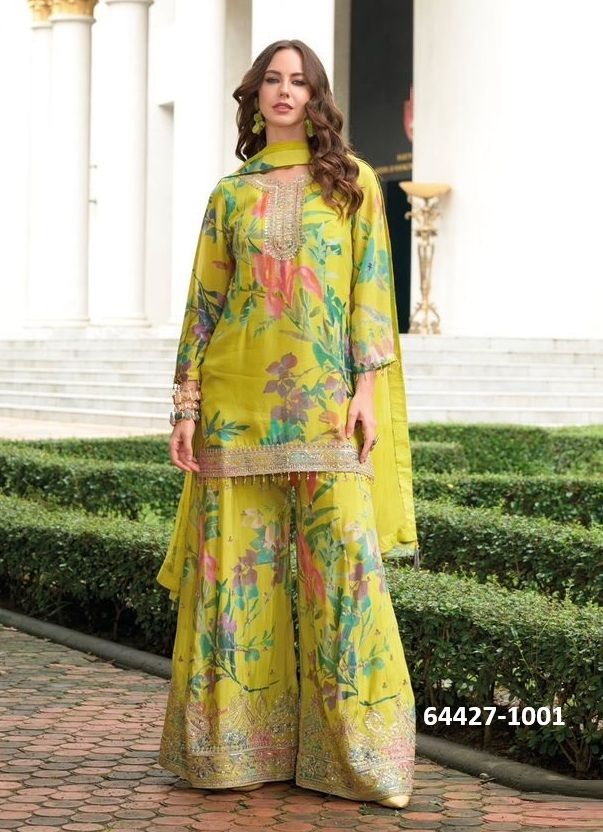 GINNI - Catalog # 64427 (Set of 4 Readymade Salwar Suits) GINNI - Catalog # 64427 (Set of 4 Readymade Salwar Suits)