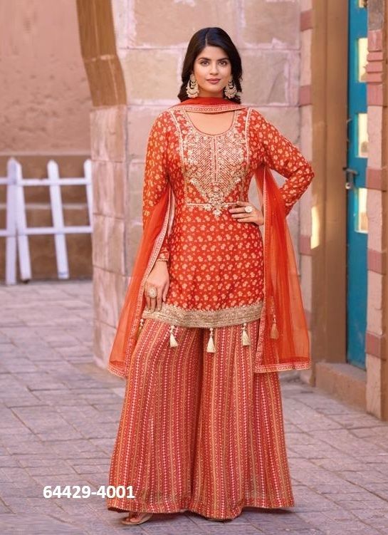 GINNI 4 - Catalog # 64429 (Set of 4 Readymade Salwar Suits) GINNI 4 - Catalog # 64429 (Set of 4 Readymade Salwar Suits)
