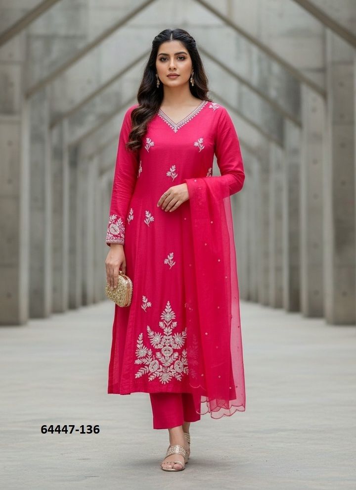 HOF 136 - Catalog # 64447 (Set of 2 Readymade Salwar Suits) HOF 136 - Catalog # 64447 (Set of 2 Readymade Salwar Suits)