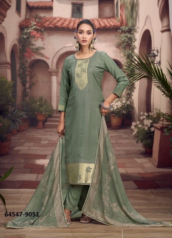 ADIRA - Catalog # 64547 (Set of 4 Semi-Stitched / Un-Stitched Suits) ADIRA - Catalog # 64547 (Set of 4 Semi-Stitched / Un-Stitched Suits)