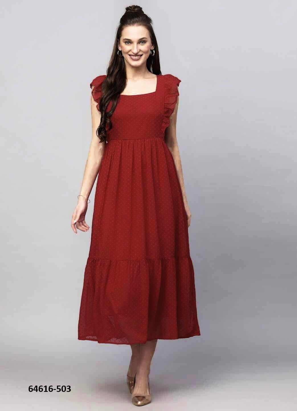 TRENDY - Catalog # 64616 (Set of 6 Readymade Women's Kurtis / Tops) TRENDY - Catalog # 64616 (Set of 6 Readymade Women's Kurtis / Tops)