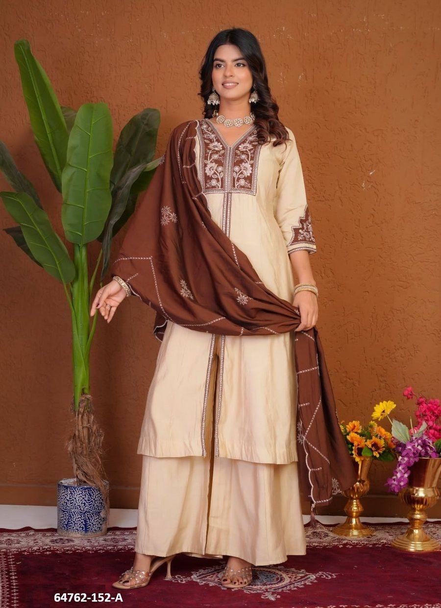 SERIES 152 - Catalog # 64762 (Set of 4 Readymade Salwar Suits) SERIES 152 - Catalog # 64762 (Set of 4 Readymade Salwar Suits)