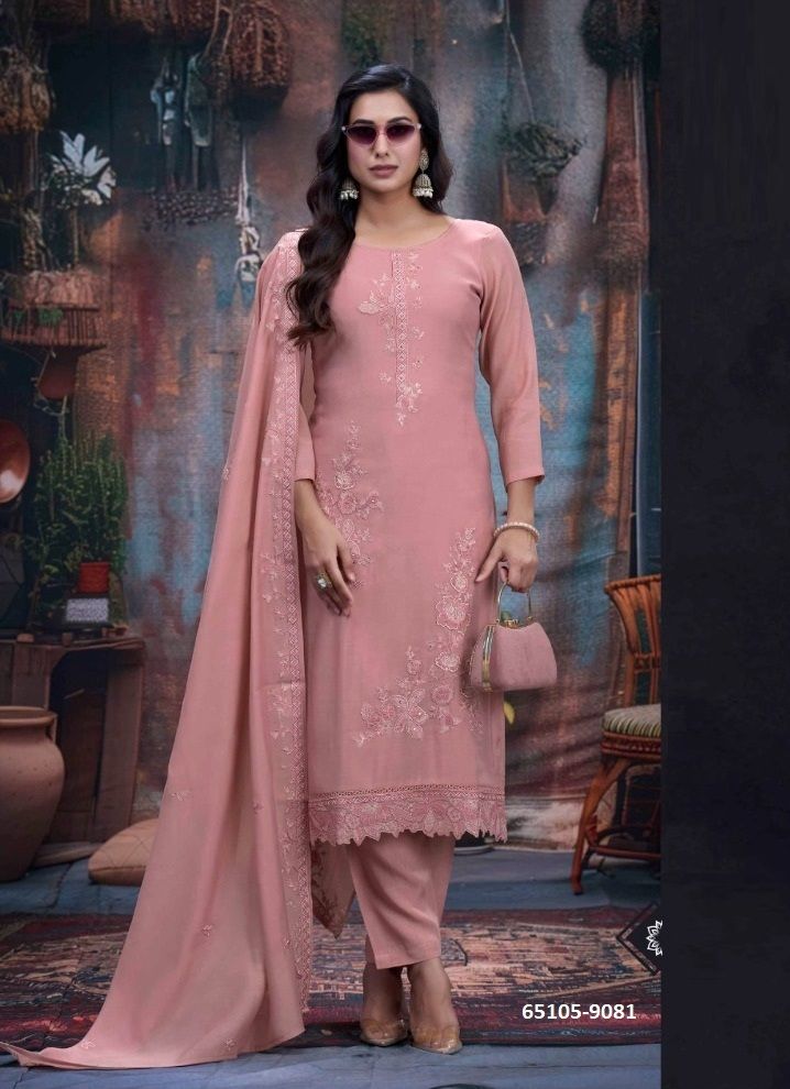 ADORA - Catalog # 65105 (Set of 4 Semi-Stitched / Un-Stitched Suits) ADORA - Catalog # 65105 (Set of 4 Semi-Stitched / Un-Stitched Suits)