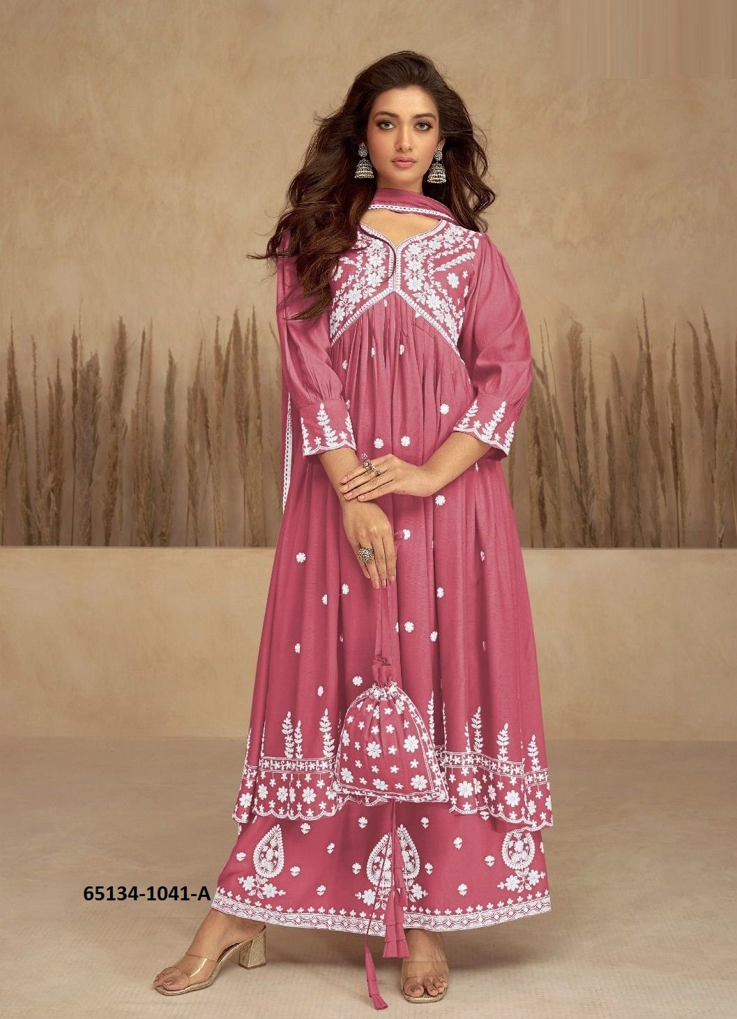 LAKHNAVI 7 NEW COLORS - Catalog # 65134 (Set of 4 Readymade Salwar Suits) LAKHNAVI 7 NEW COLORS - Catalog # 65134 (Set of 4 Readymade Salwar Suits)