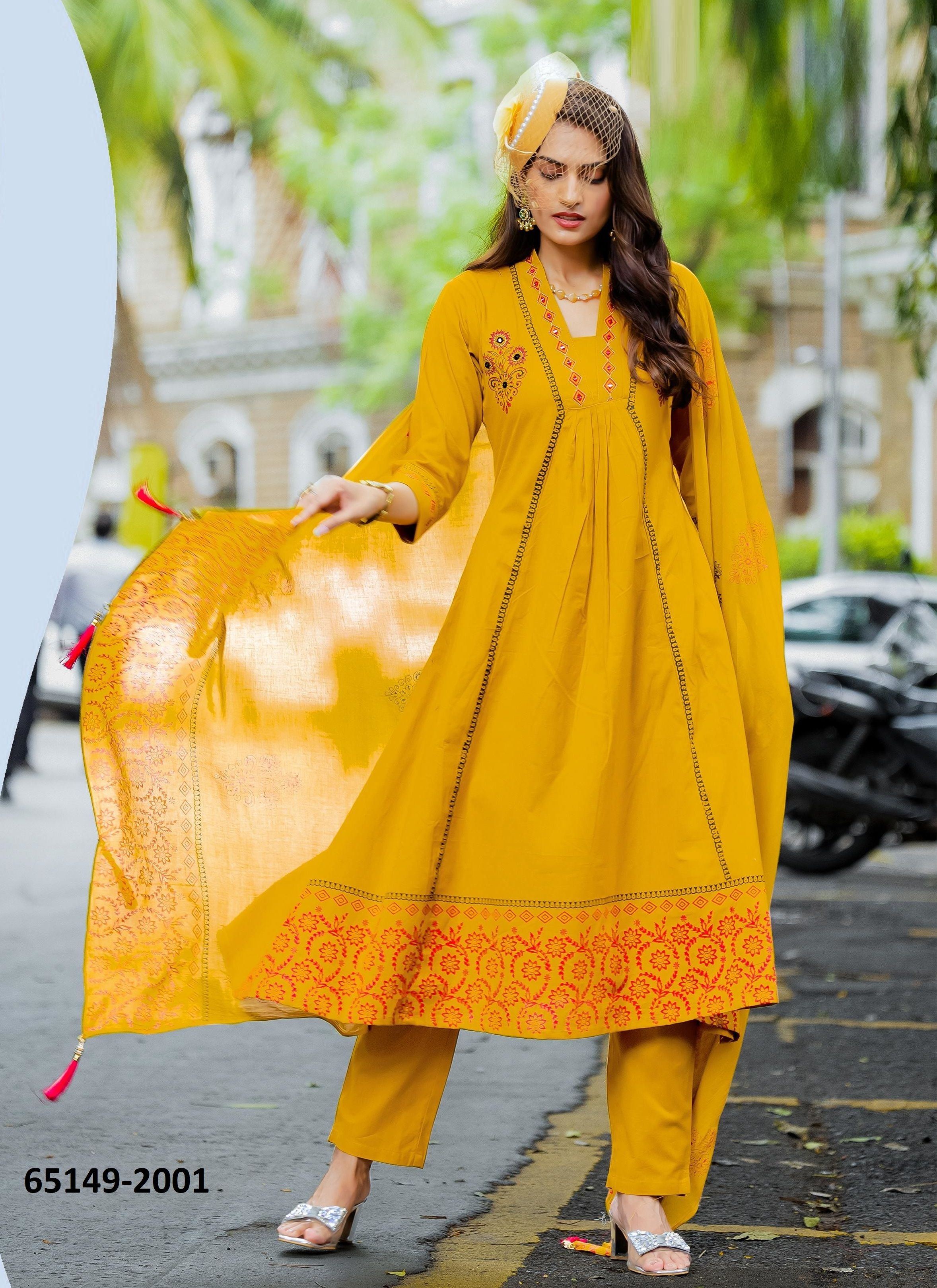 TANYA - Catalog # 65149 (Set of 4 Readymade Salwar Suits) TANYA - Catalog # 65149 (Set of 4 Readymade Salwar Suits)