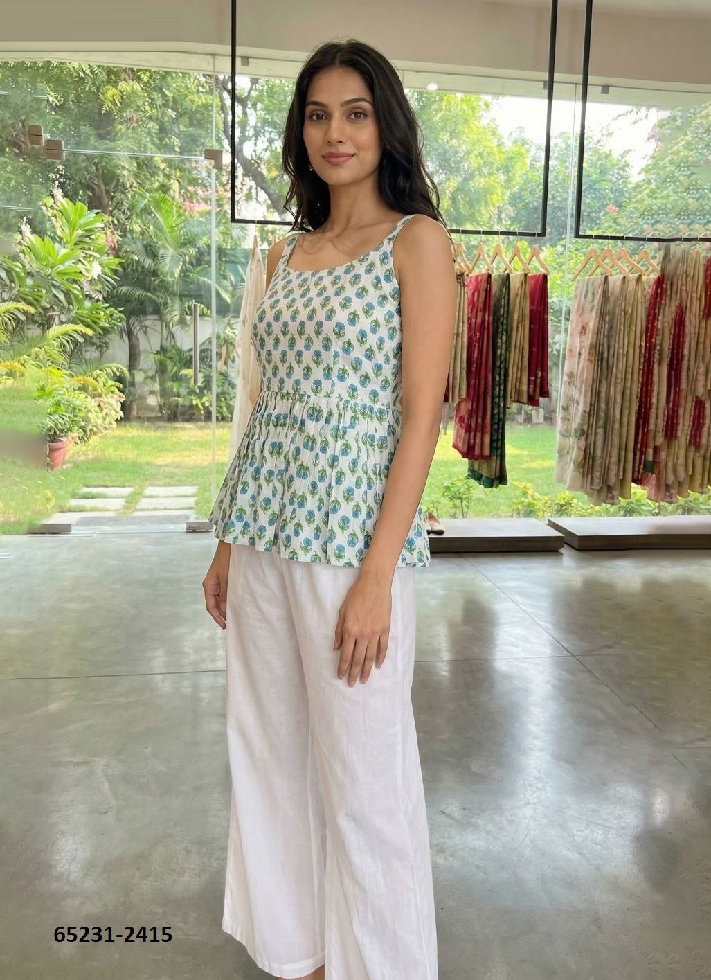 SUMMER TOPS - Catalog # 65231 (Set of 8 Readymade Women's Kurtis / Tops) SUMMER TOPS - Catalog # 65231 (Set of 8 Readymade Women's Kurtis / Tops)
