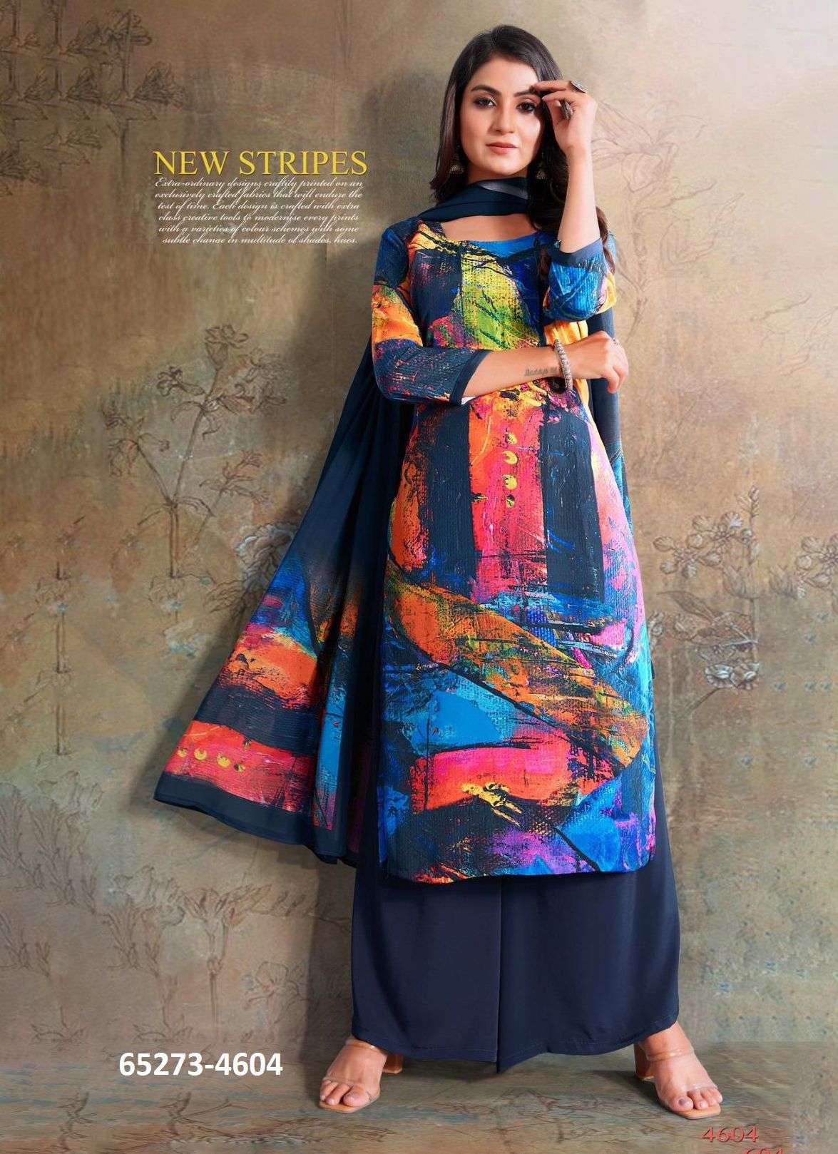 BEAUTIFY - Catalog # 65273 (Set of 12 Semi-Stitched / Un-Stitched Suits) BEAUTIFY - Catalog # 65273 (Set of 12 Semi-Stitched / Un-Stitched Suits)