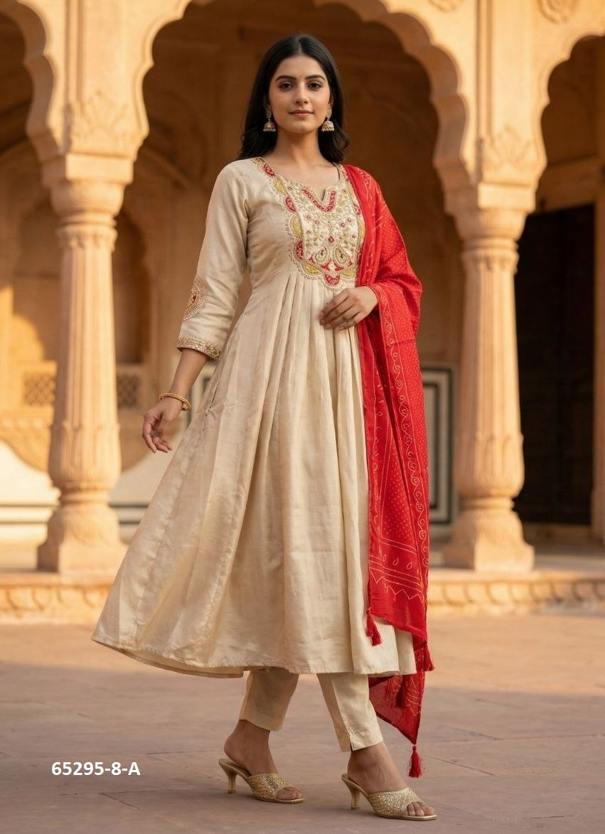 SERIES 8 - Catalog # 65295 (Set of 2 Readymade Salwar Suits) SERIES 8 - Catalog # 65295 (Set of 2 Readymade Salwar Suits)