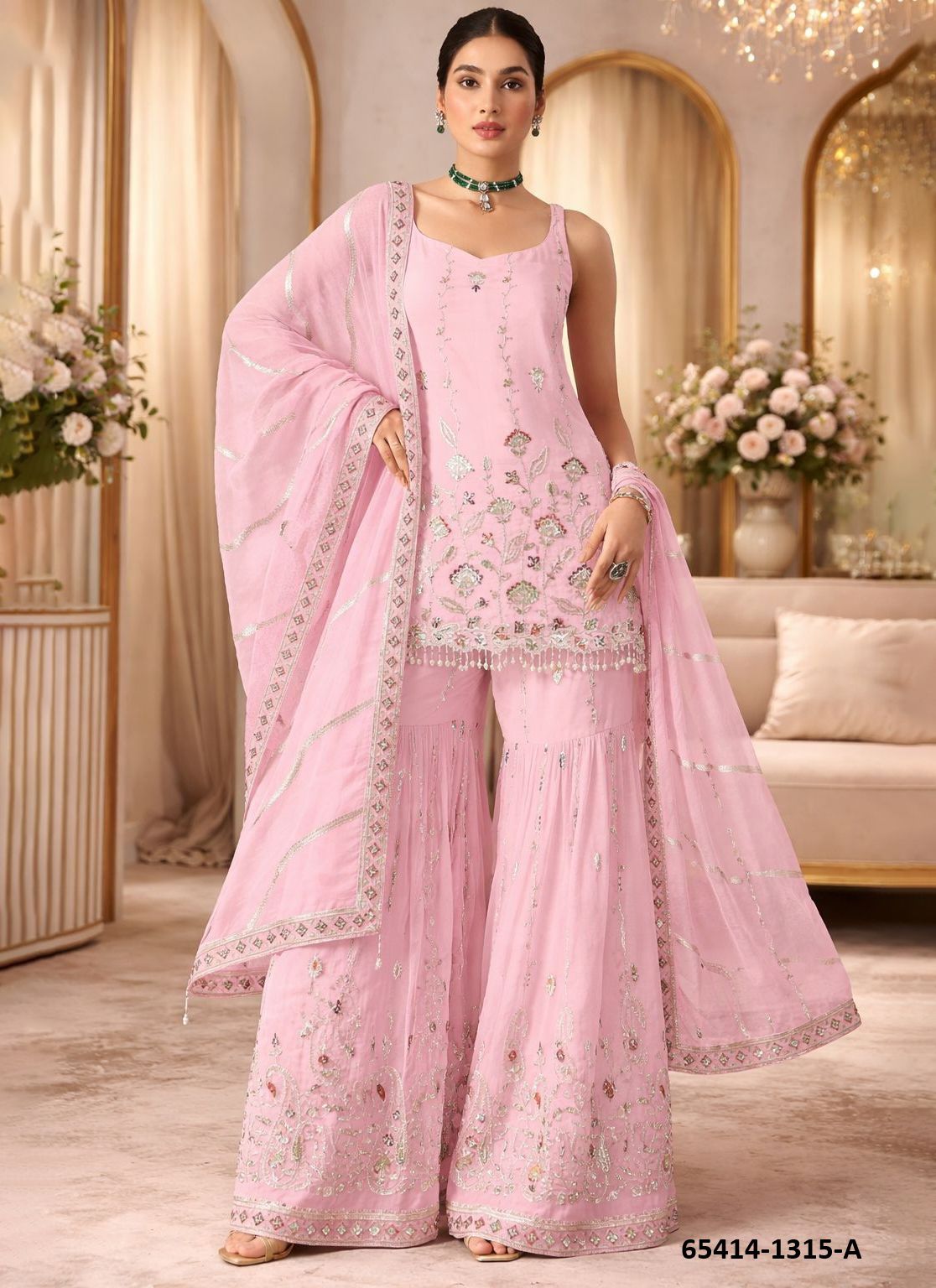 SERIES 1315 - Catalog # 65414 (Set of 7 Semi-Stitched / Un-Stitched Suits) SERIES 1315 - Catalog # 65414 (Set of 7 Semi-Stitched / Un-Stitched Suits)