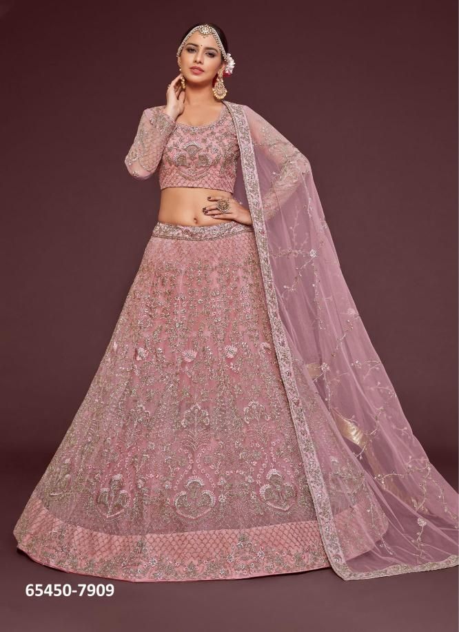 SHIMMERS 1 - Catalog # 65450 (Set of 9 Semi-Stitched Lehengas)