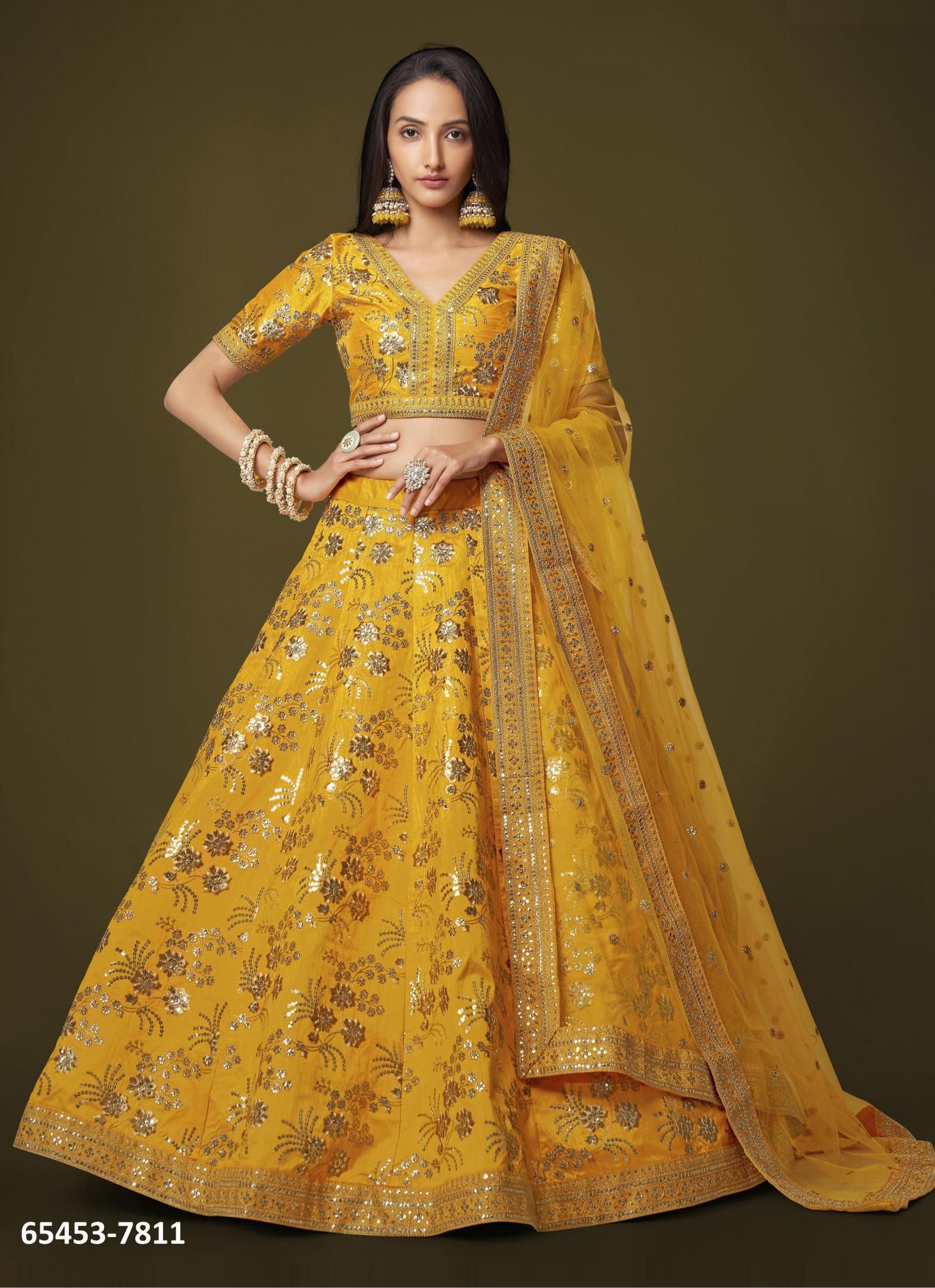 MODERN VIBES 2 - Catalog # 65453 (Set of 6 Semi-Stitched Lehengas) MODERN VIBES 2 - Catalog # 65453 (Set of 6 Semi-Stitched Lehengas)