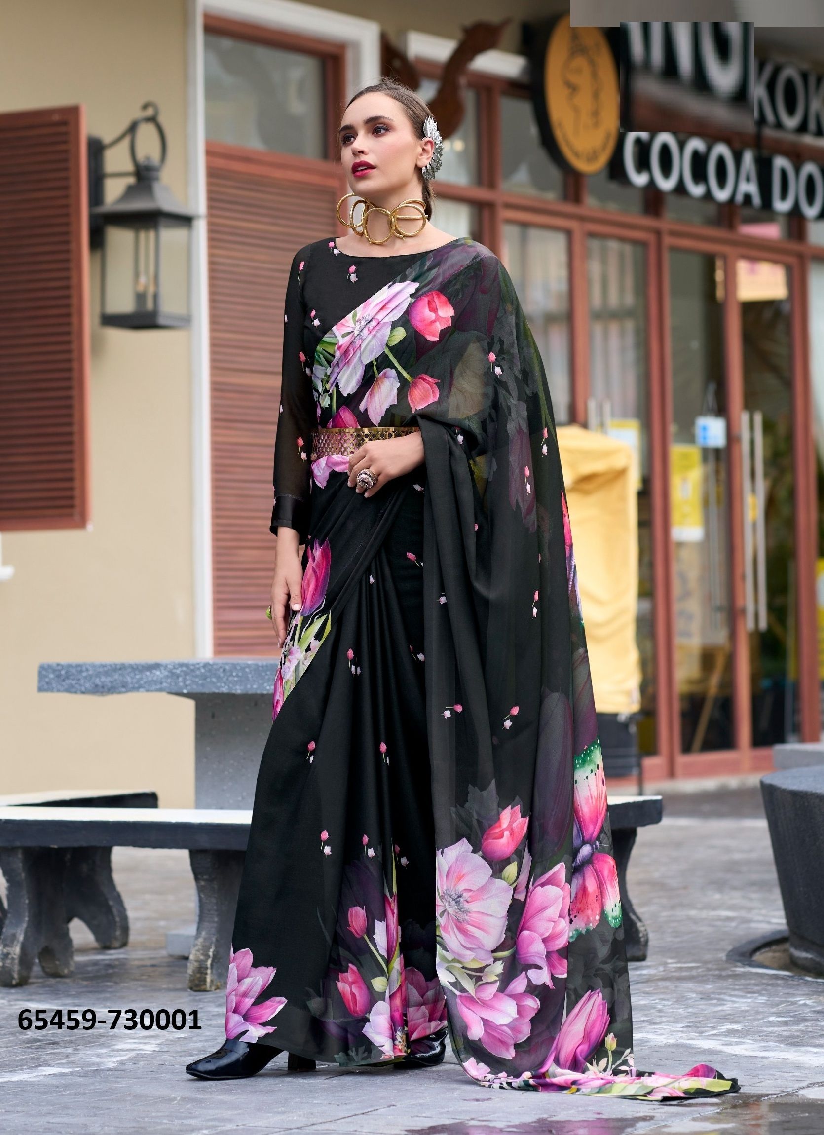 SAKIRA - Catalog # 65459 (Set of 8 Sarees) SAKIRA - Catalog # 65459 (Set of 8 Sarees)