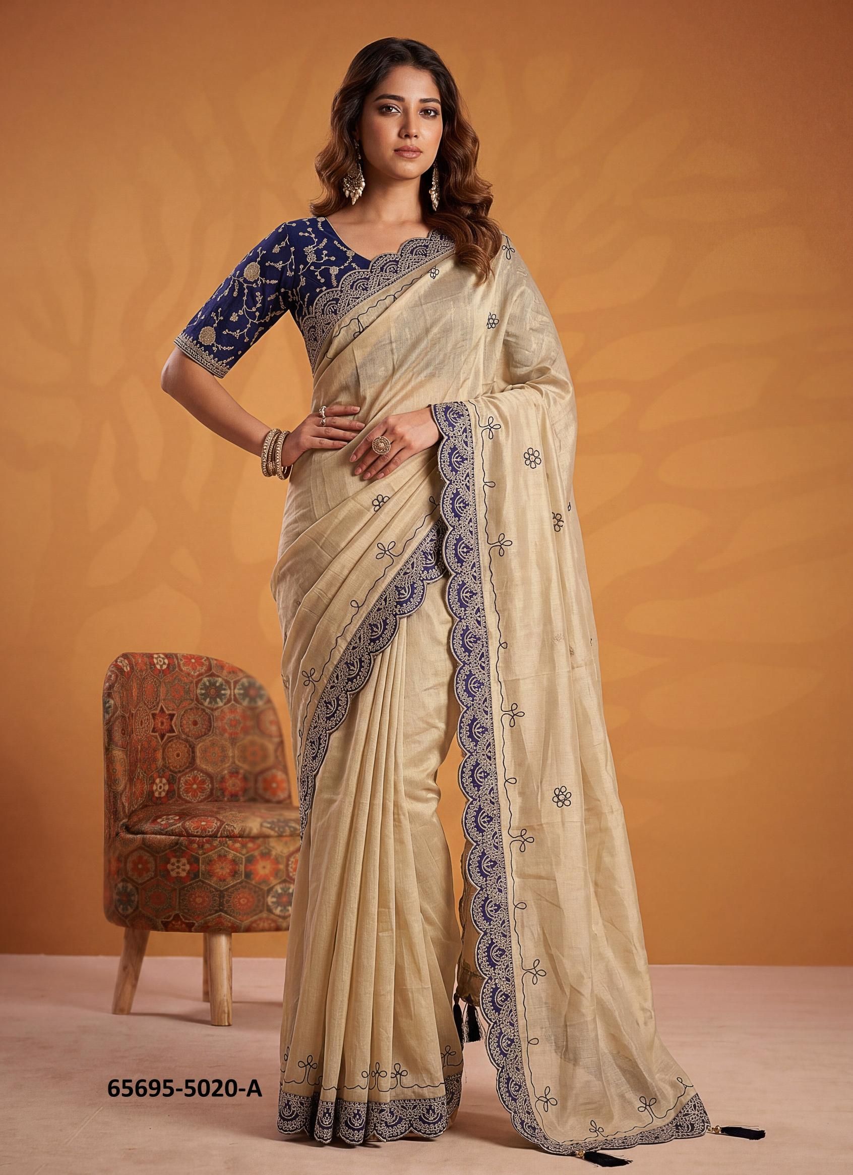 SERIES 5020 - Catalog # 65695 (Set of 6 Sarees) SERIES 5020 - Catalog # 65695 (Set of 6 Sarees)