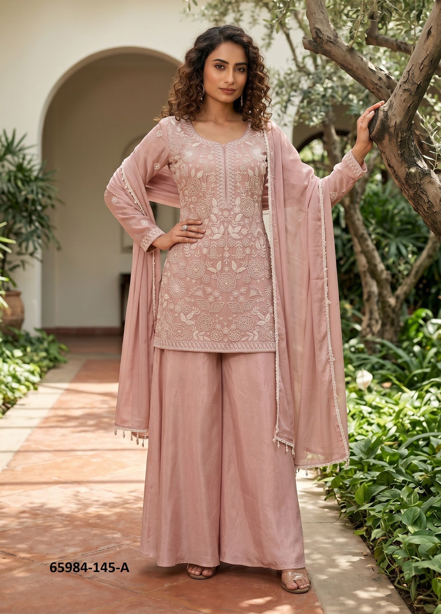 DAISY - Catalog # 65984 (Set of 3 Readymade Salwar Suits) DAISY - Catalog # 65984 (Set of 3 Readymade Salwar Suits)