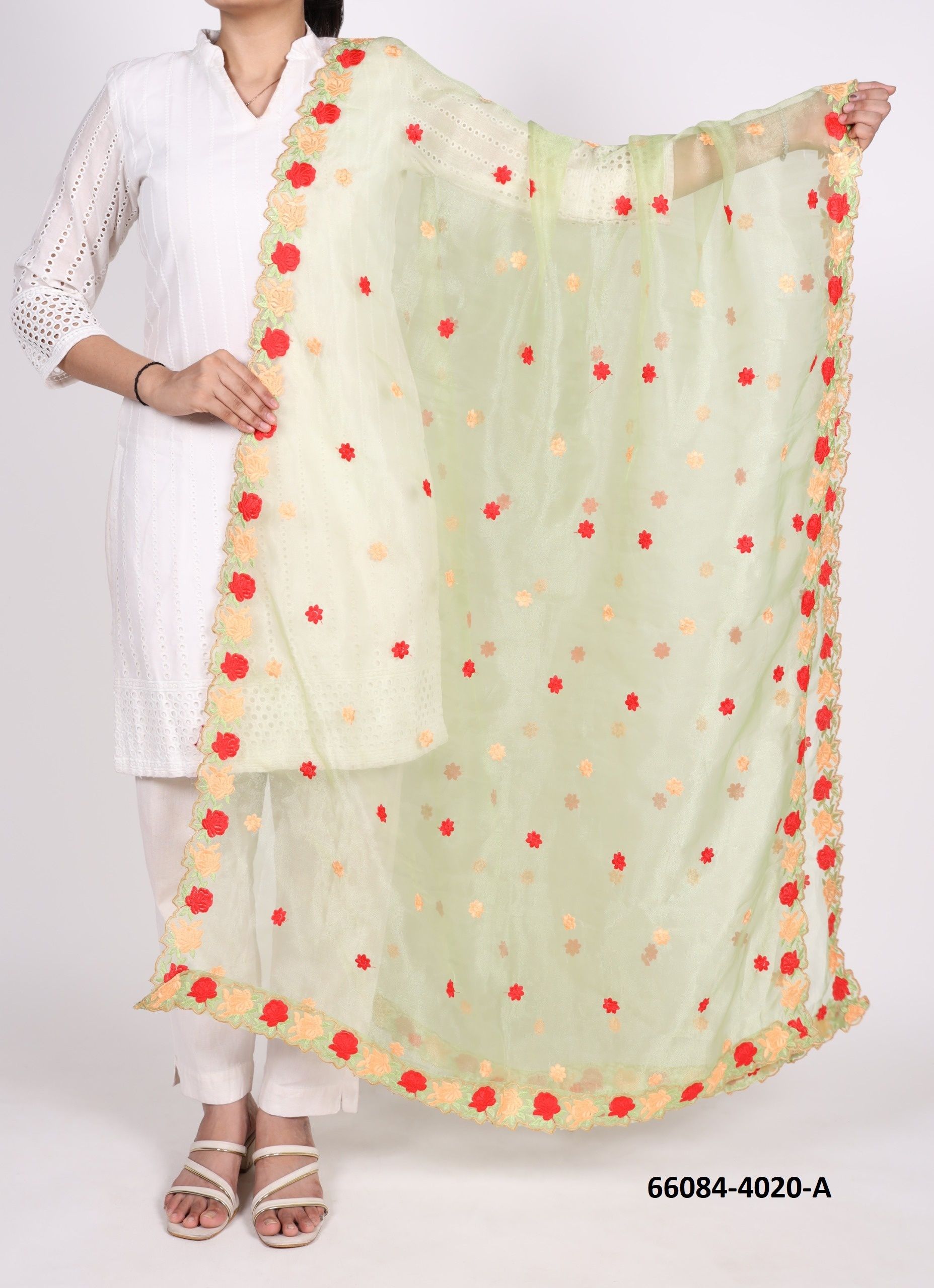 SERIES 4020 - Catalog # 66084 (Set of 7 Only Dupattas) SERIES 4020 - Catalog # 66084 (Set of 7 Only Dupattas)