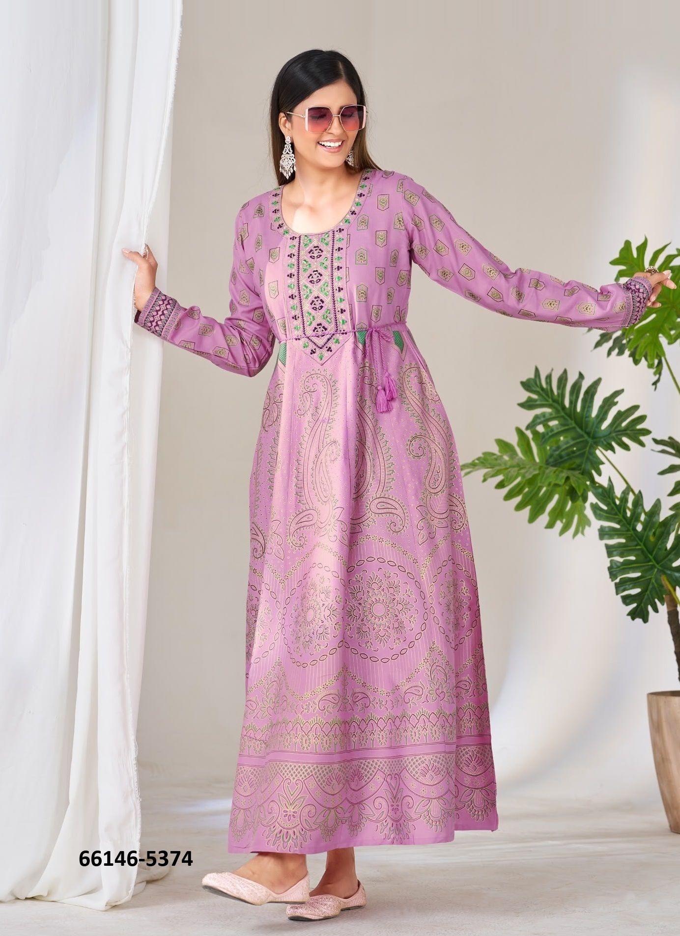 FESTIVAL PRO 20 - Catalog # 66146 (Set of 6 Readymade Women's Kurtis / Tops)