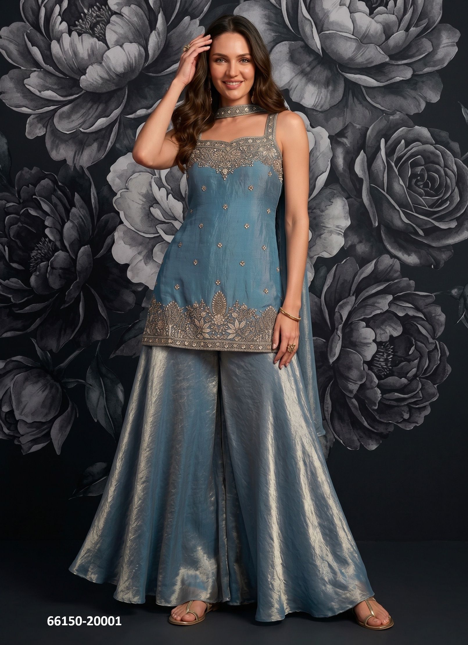 RUBBY - Catalog # 66150 (Set of 2 Readymade Salwar Suits) RUBBY - Catalog # 66150 (Set of 2 Readymade Salwar Suits)