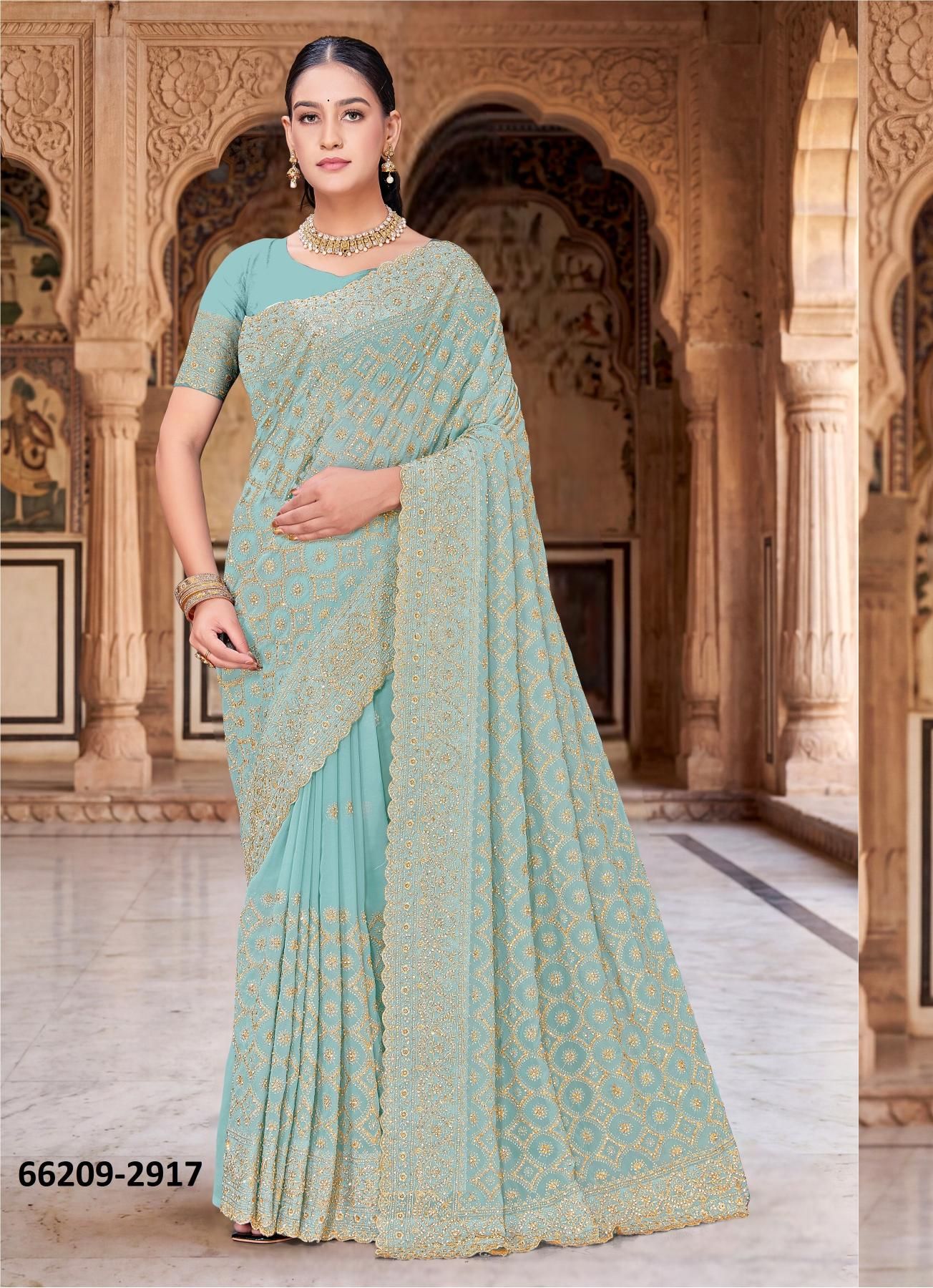 SHRINGAR - Catalog # 66209 (Set of 9 Sarees)
