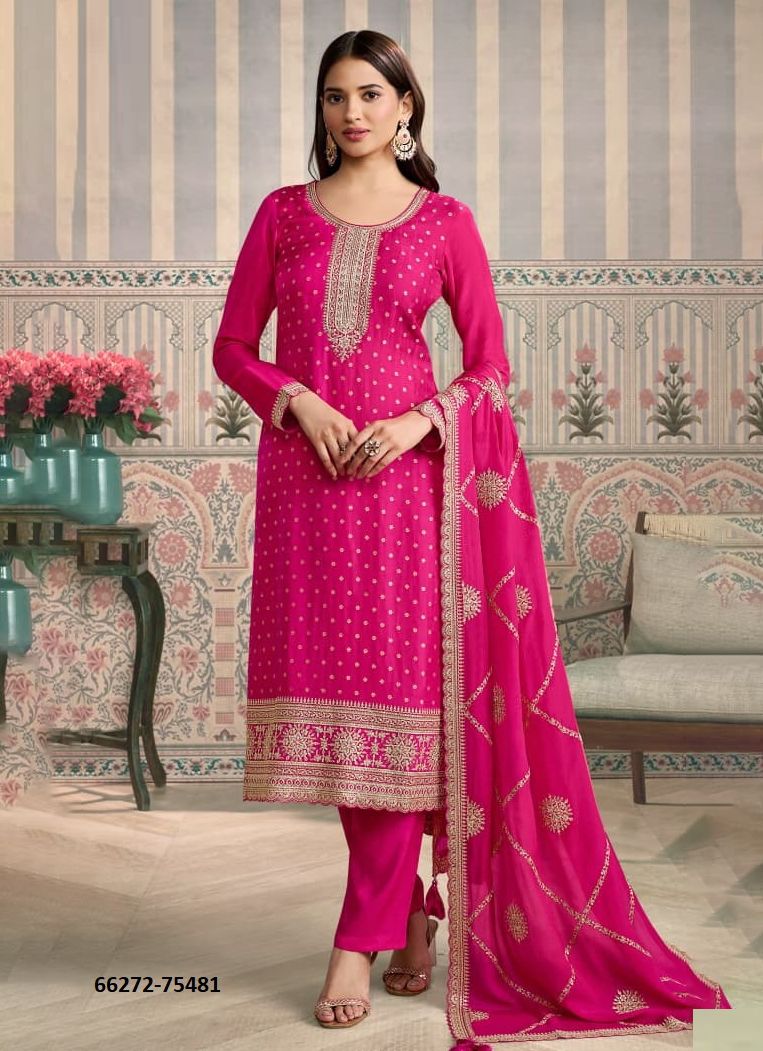 JASLEEN - Catalog # 66272 (Set of 4 Readymade Salwar Suits) JASLEEN - Catalog # 66272 (Set of 4 Readymade Salwar Suits)