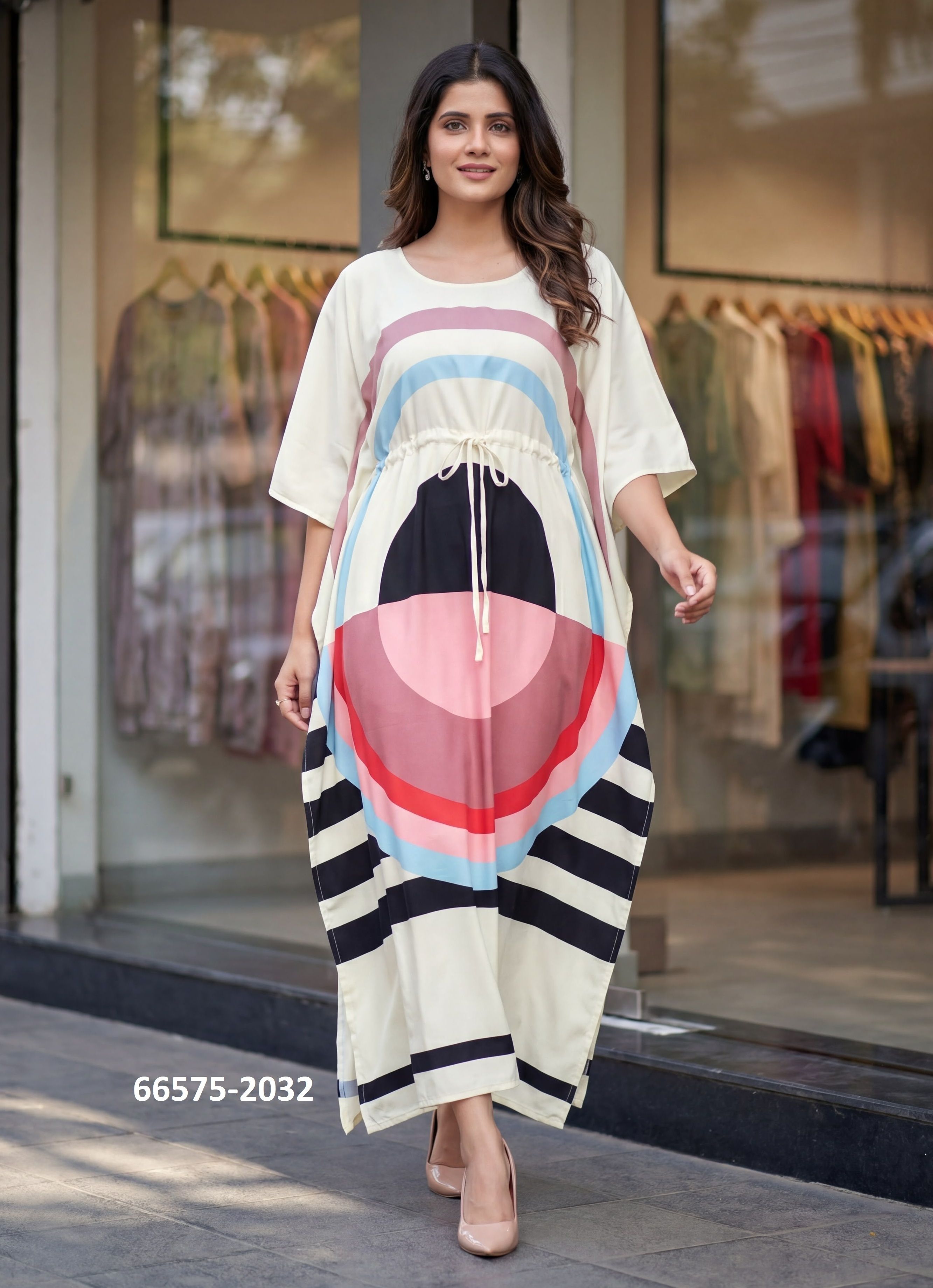 KAFTAN 7 - Catalog # 66575 (Set of 10 Kaftans / Ponchos)
