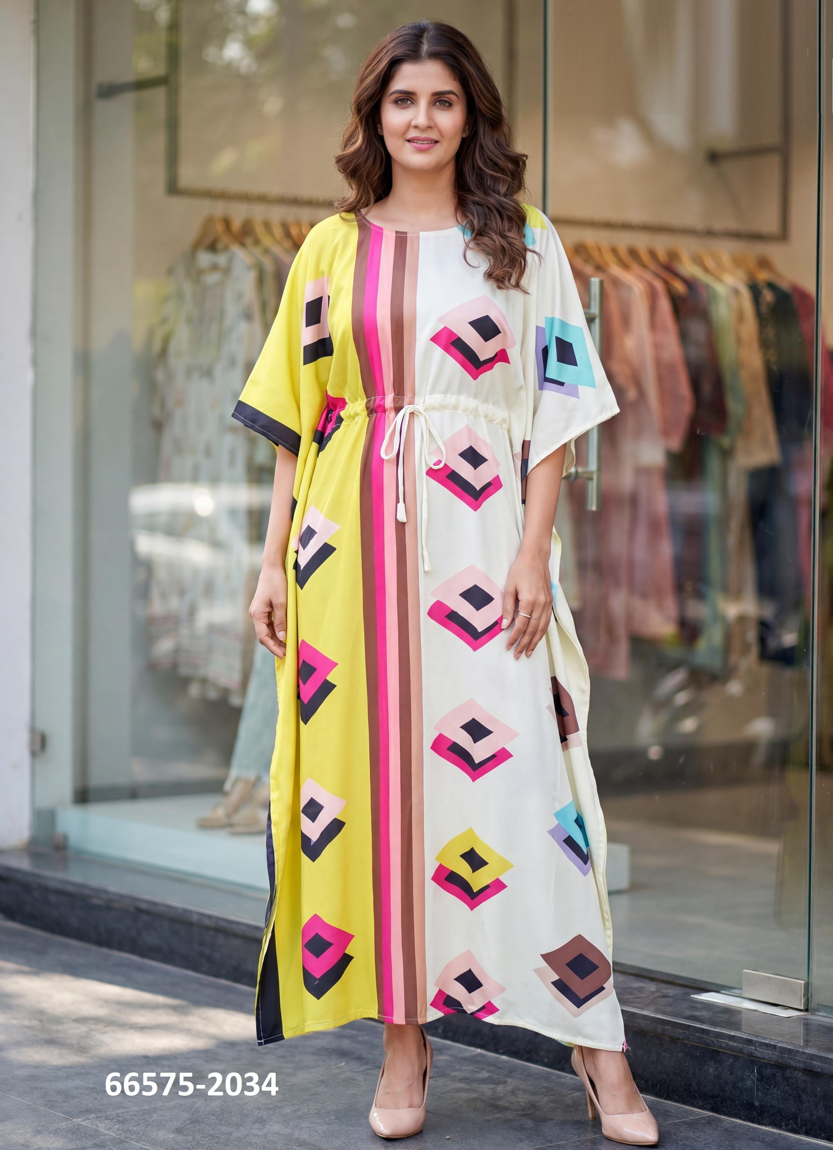 KAFTAN 7 - Catalog # 66575 (Set of 10 Kaftans / Ponchos)