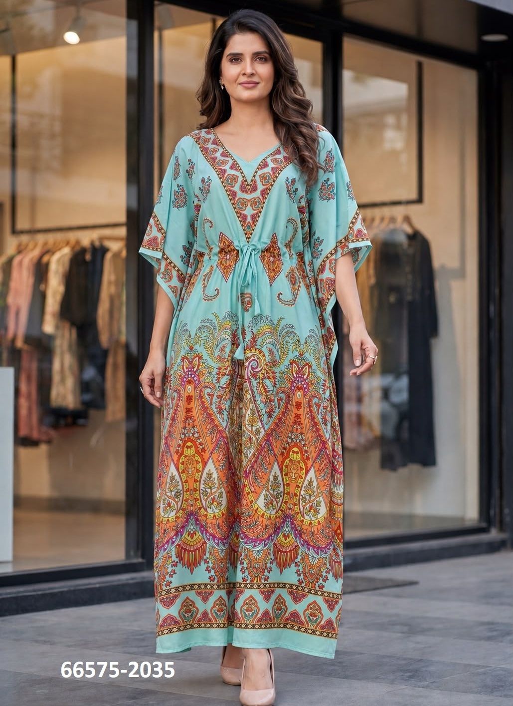 KAFTAN 7 - Catalog # 66575 (Set of 10 Kaftans / Ponchos)