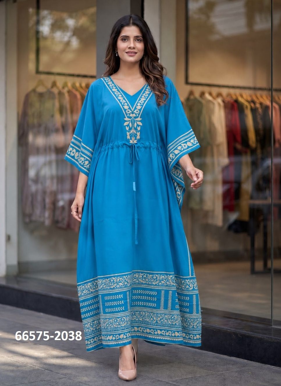 KAFTAN 7 - Catalog # 66575 (Set of 10 Kaftans / Ponchos)